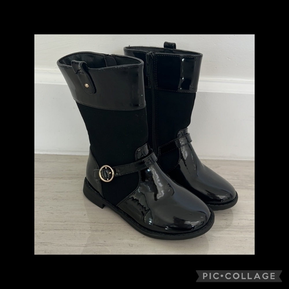 Gymboree little girl black boots